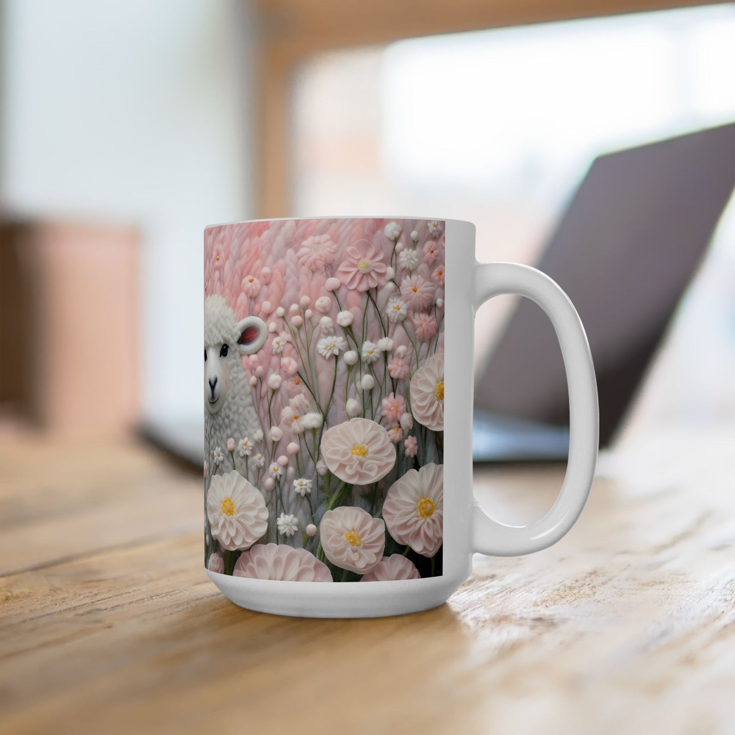 Artistic Mug - Felted Sheep