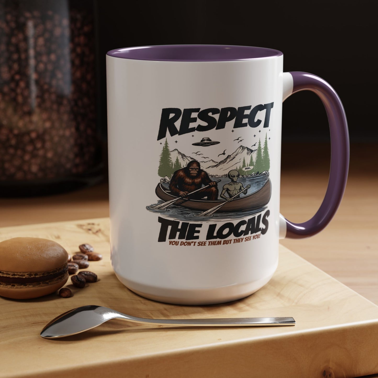 Alien Mug - Respect The Locals