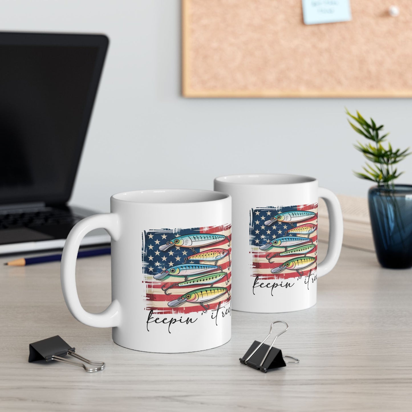 4th of July Mug - Keepin' It Reel