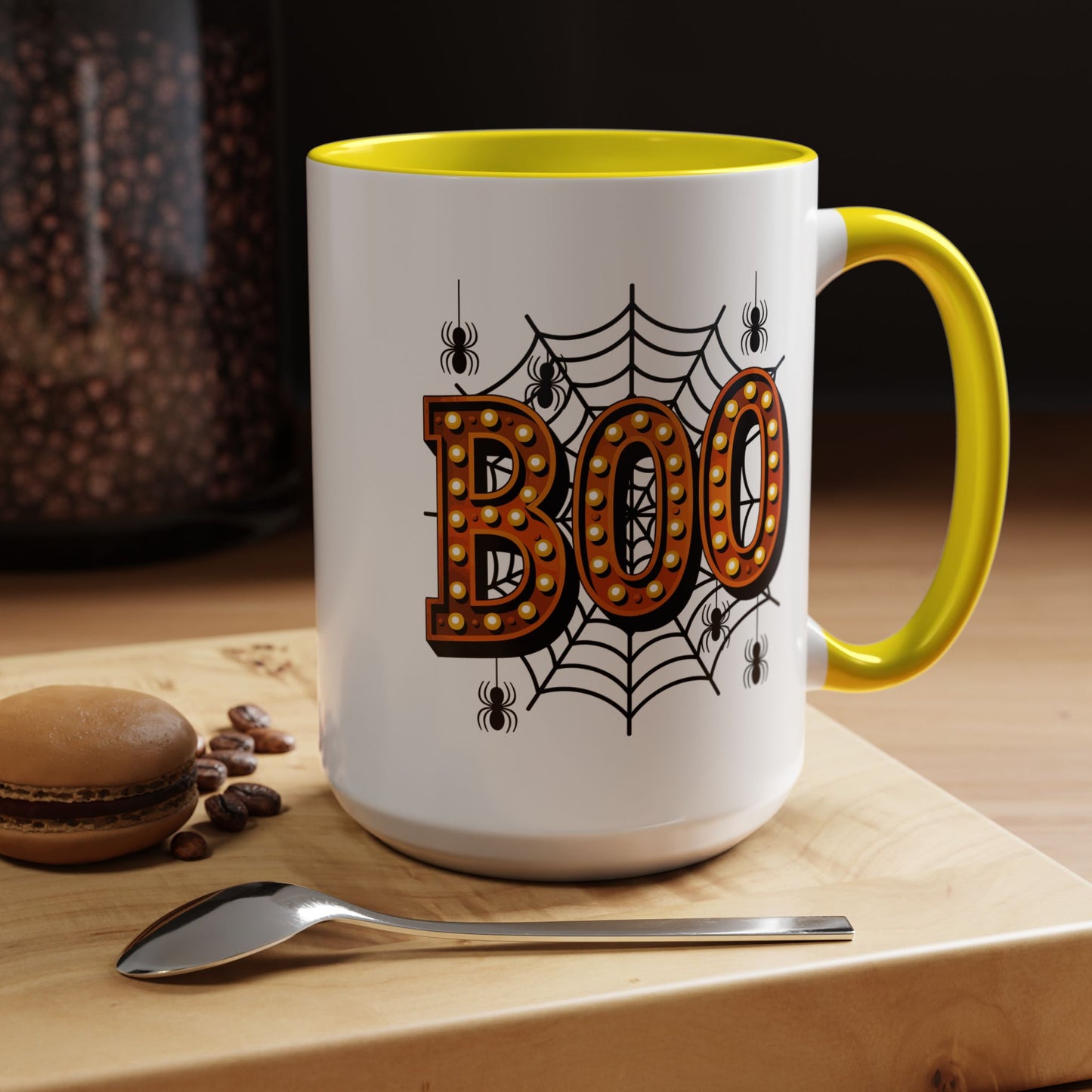 Halloween Mug - Boo Spider Web
