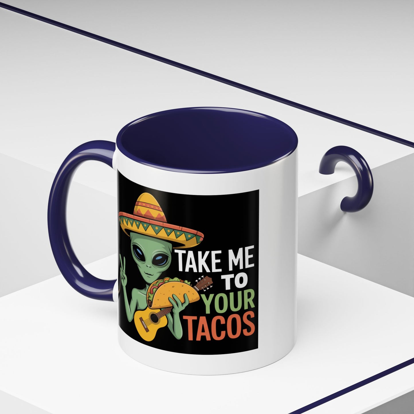 Alien Mug - Take Me To Your Tacos