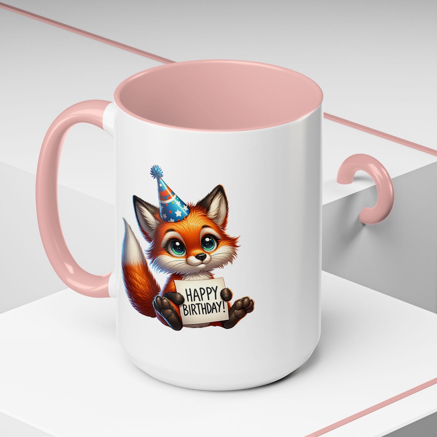 Birthday Mug - Fox Clipart