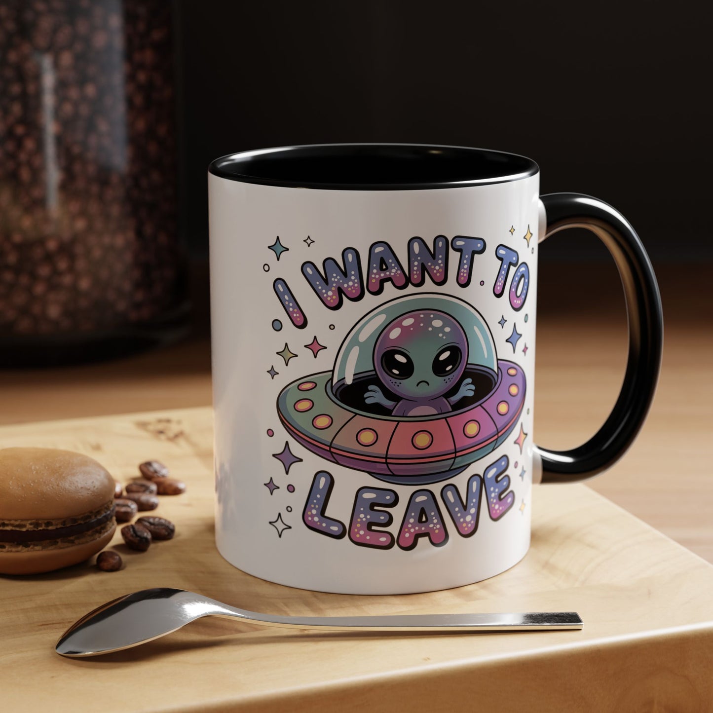 Alien Mug - I Want To Leave