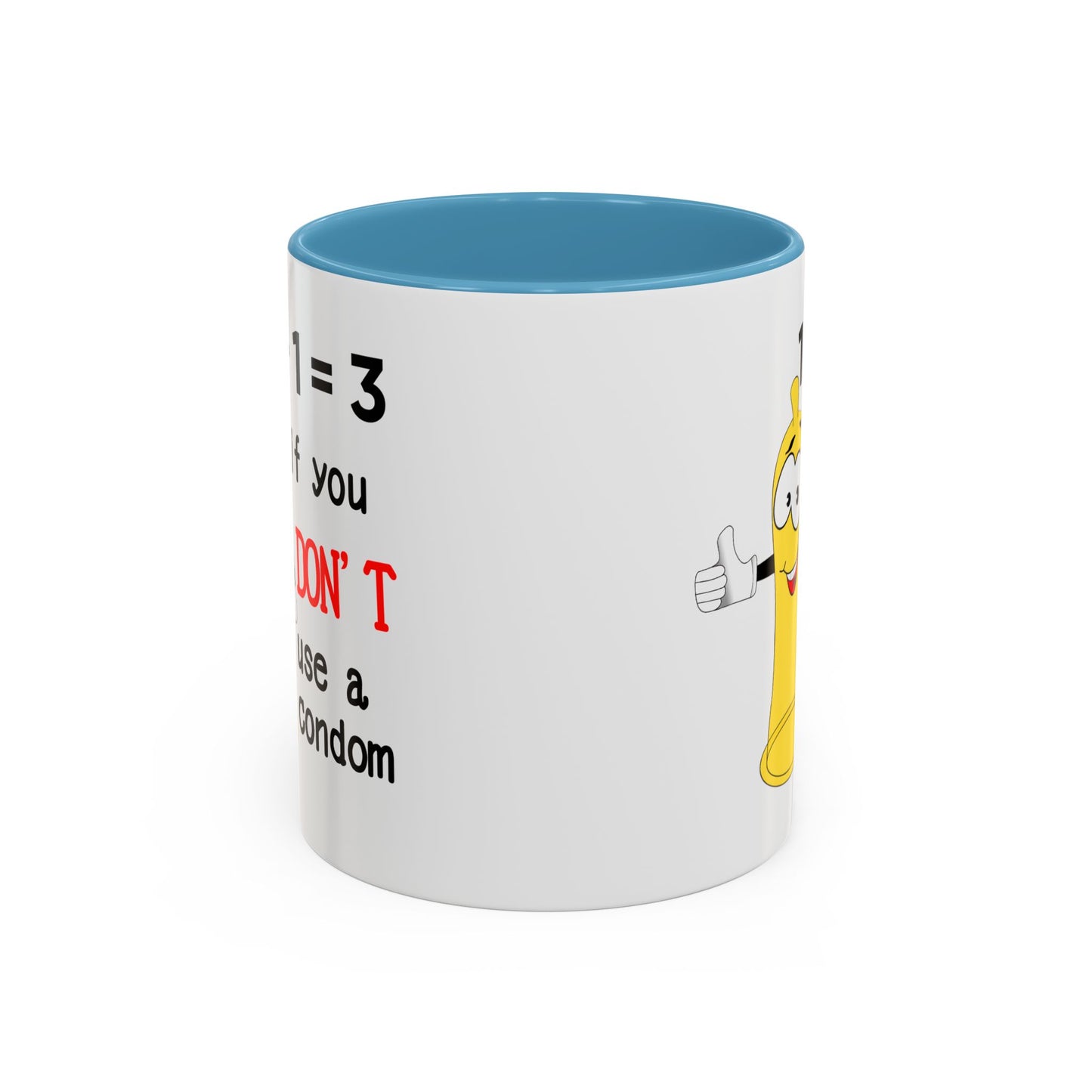 Adult Mug - One Plus One Equals Three