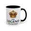 Office Mug - The Legend Has Retired