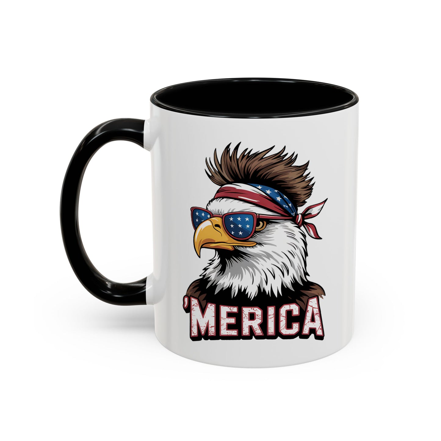 4th of July Mug - America Patriotic Eagle