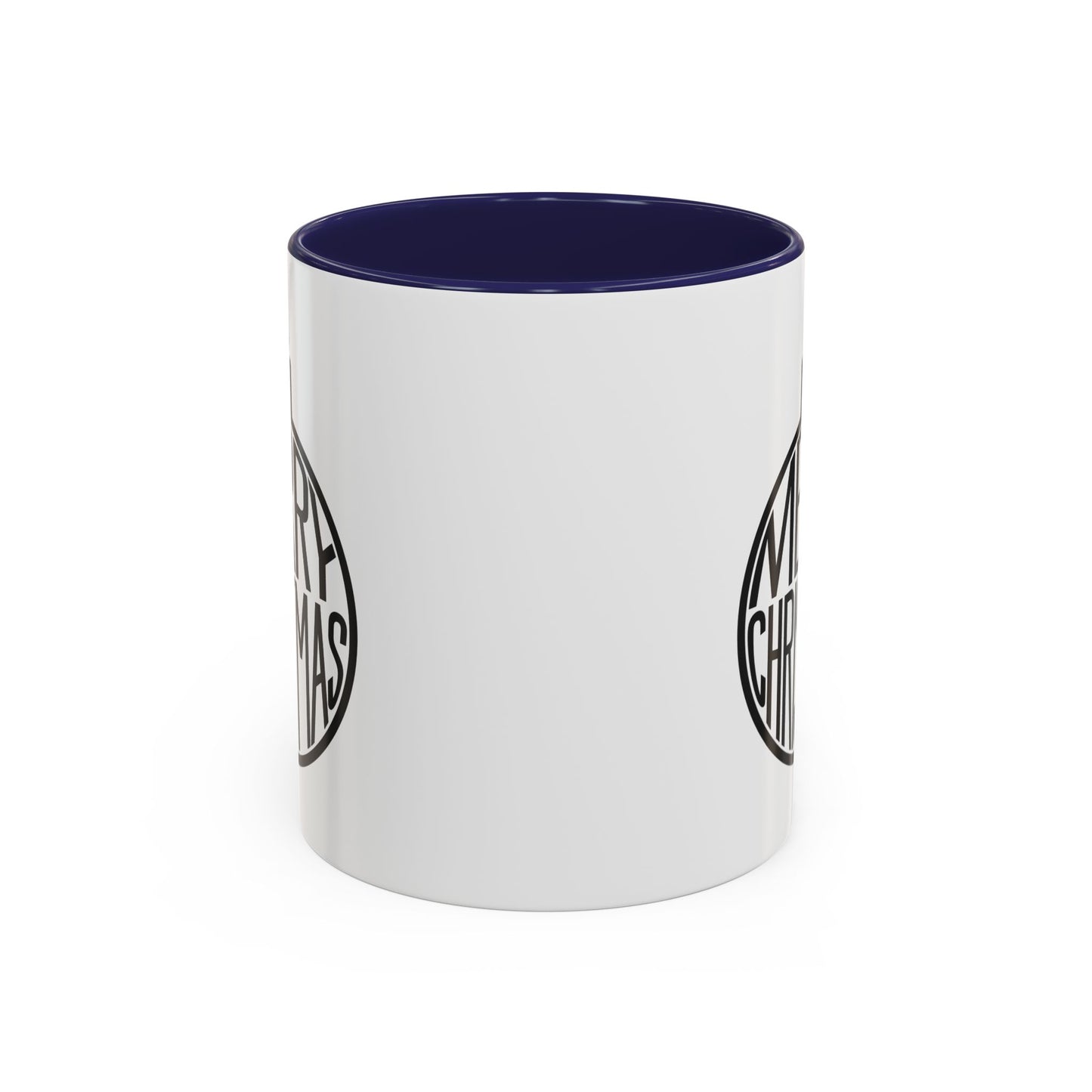 Christmas Mug - Merry Christmas Black Text Ornament