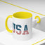 4th of July Mug - USA American Flag