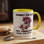 Humor Mug - Sorry I'm Late My Unicorn Had to Poop