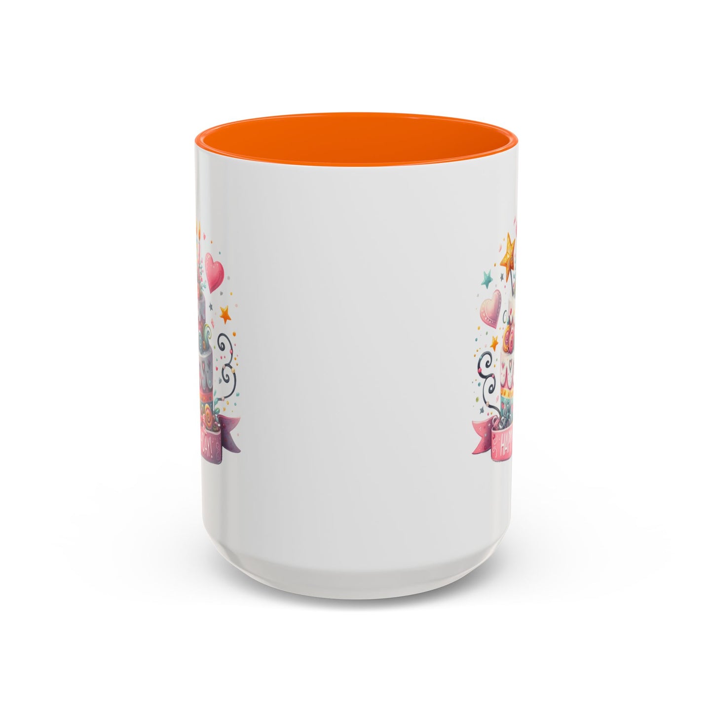 Birthday Mug - Happy Birthday Two Tiered Cake