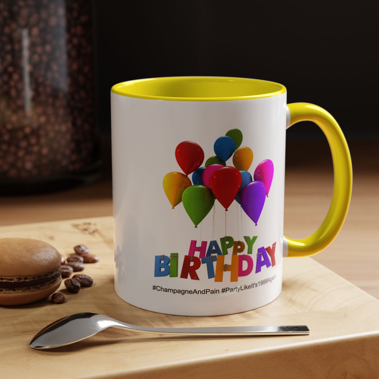 Birthday Mug- Champagne And Pain
