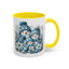 Christmas Mug - Blue Snowman Family