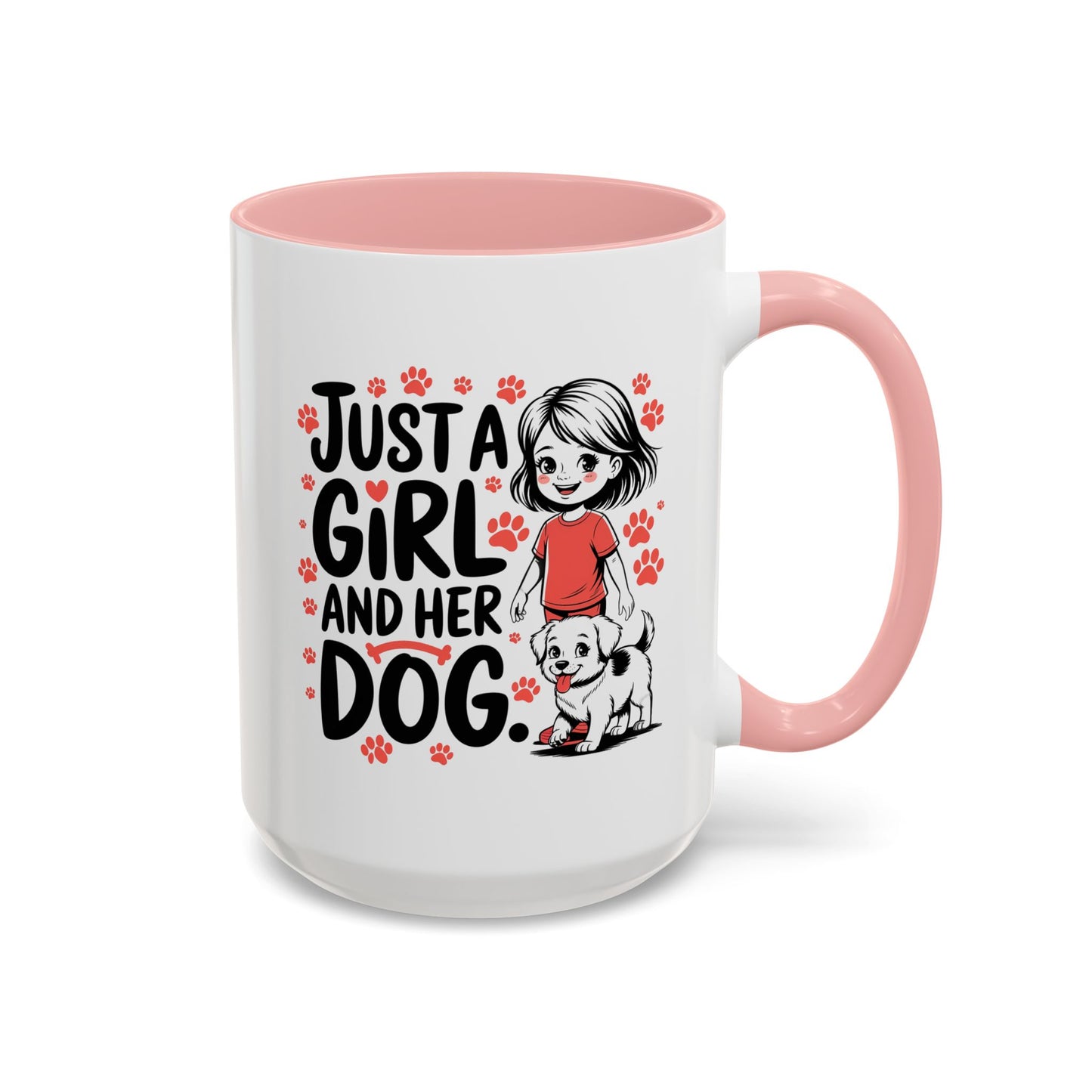 Animal Mug - Just a Girl and Her Dog
