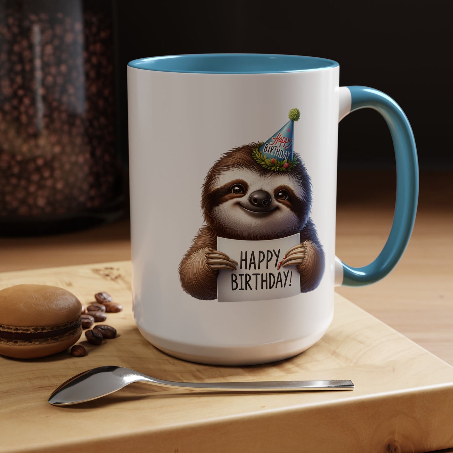 Birthday Mug - Sloth Clipart