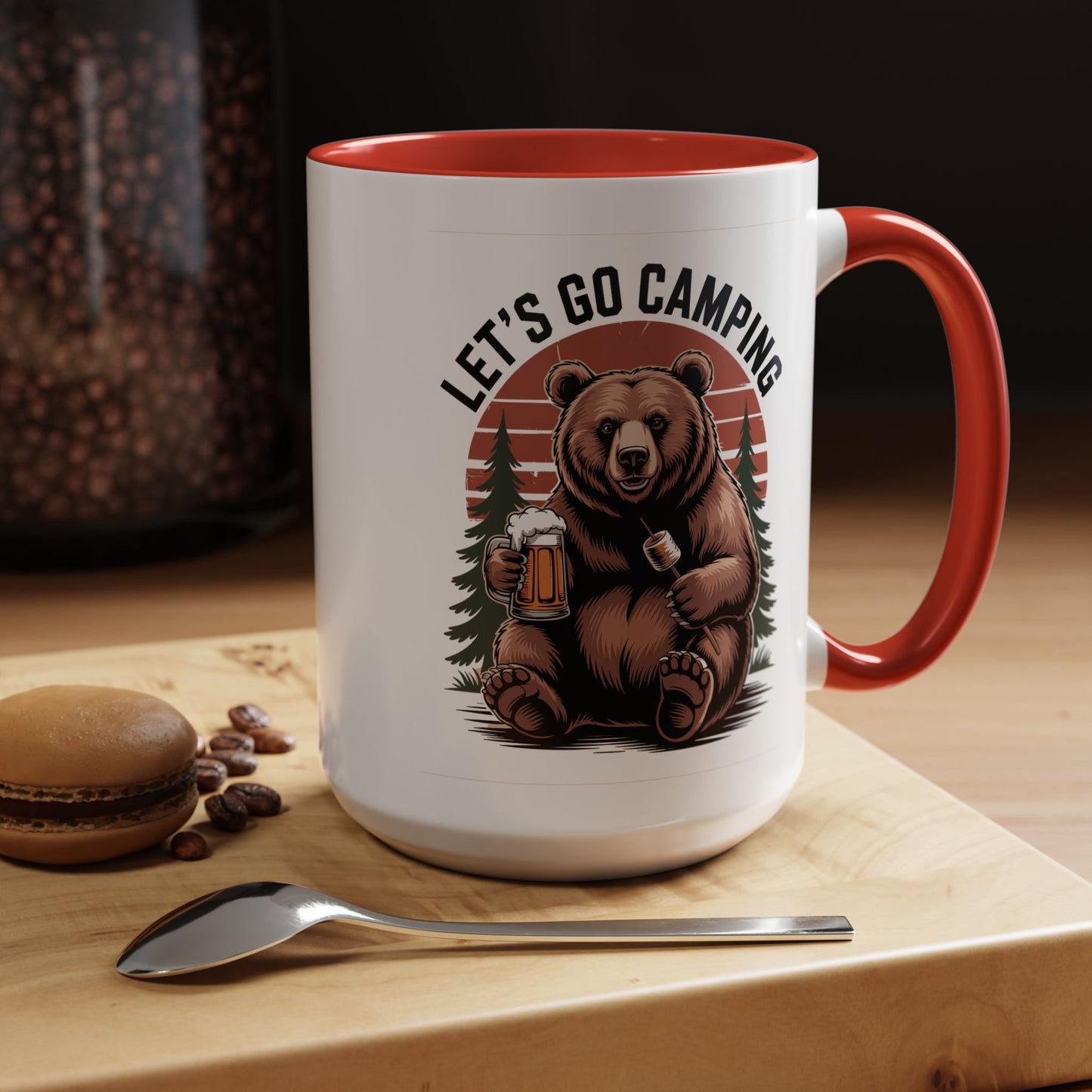 Adventure Mug - Let's Go Camping Bear