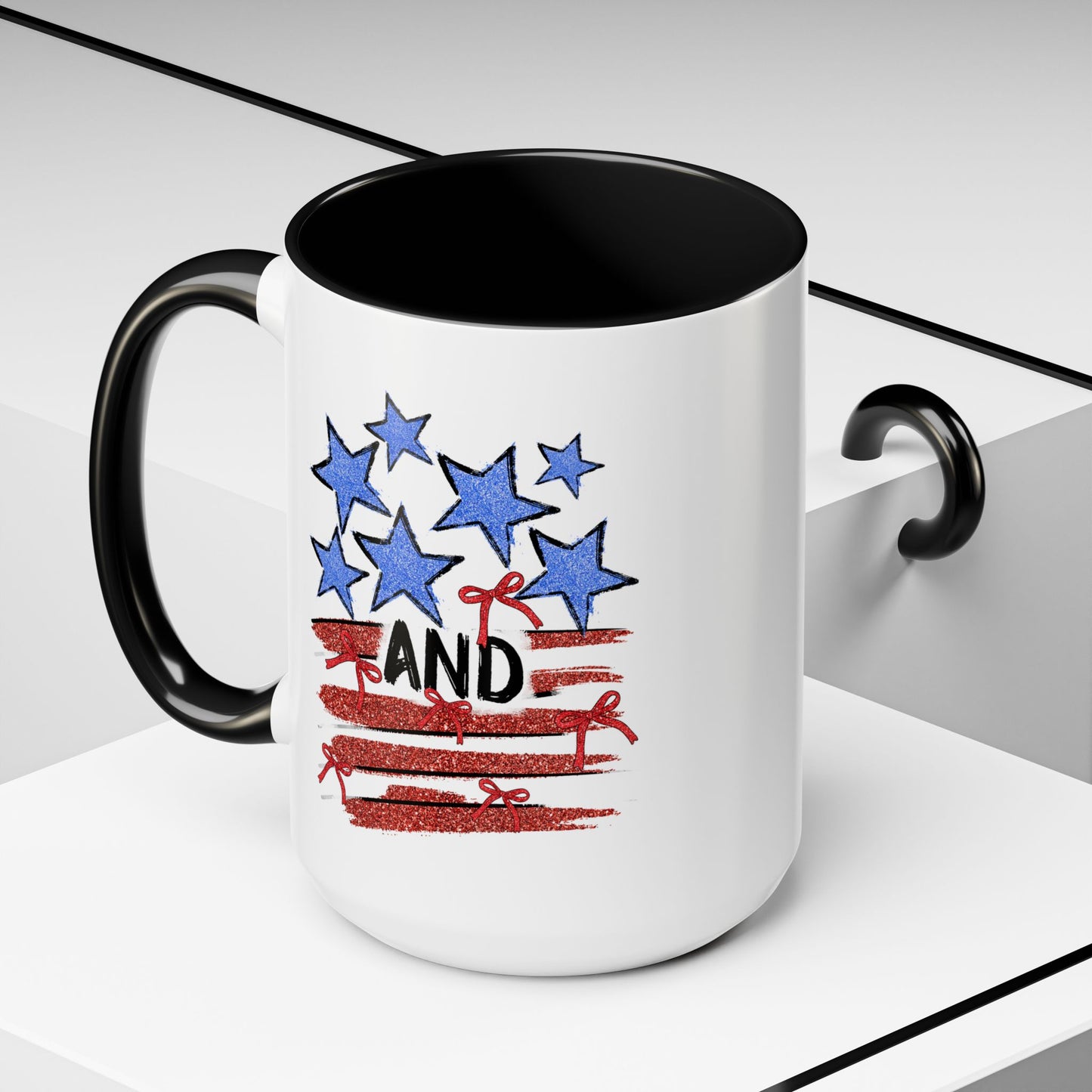 4th of July Mug - Stars & Stripes America