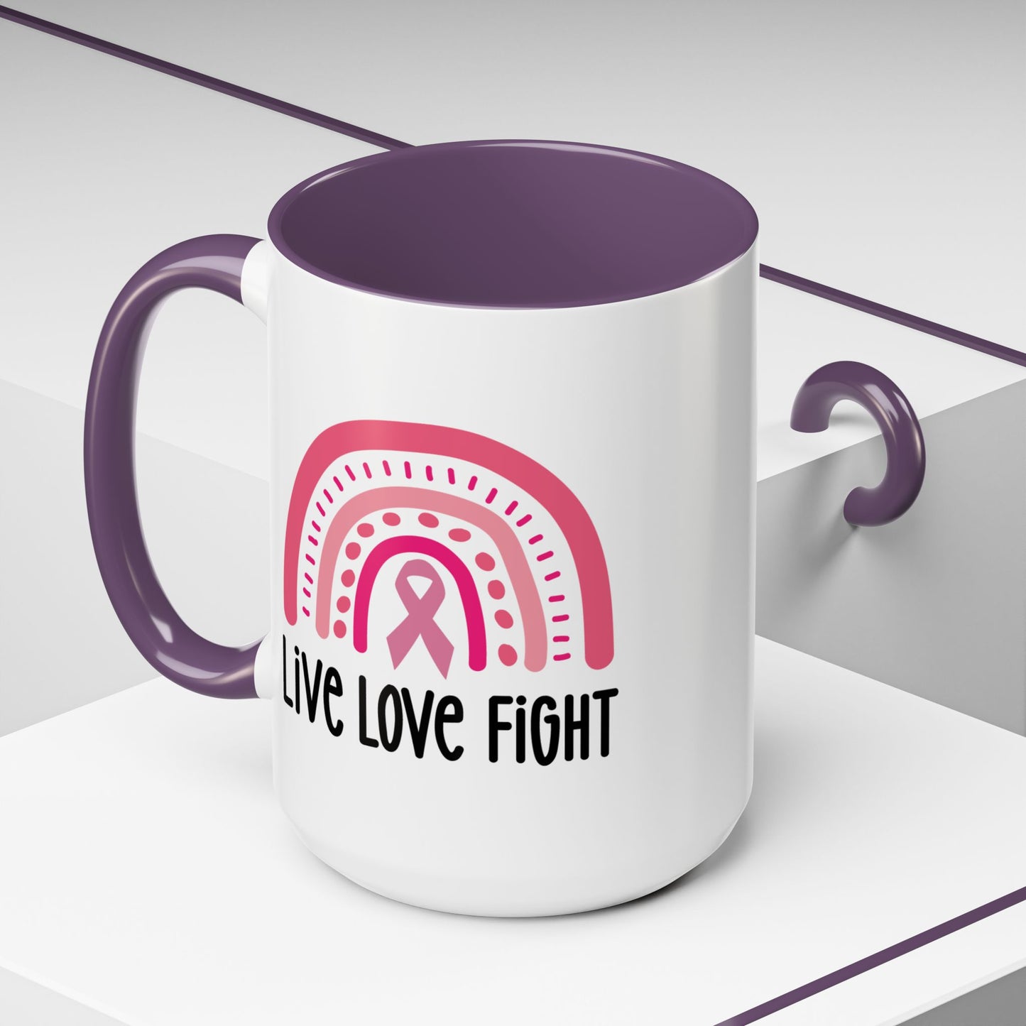 Support Mug - Live Love Fight