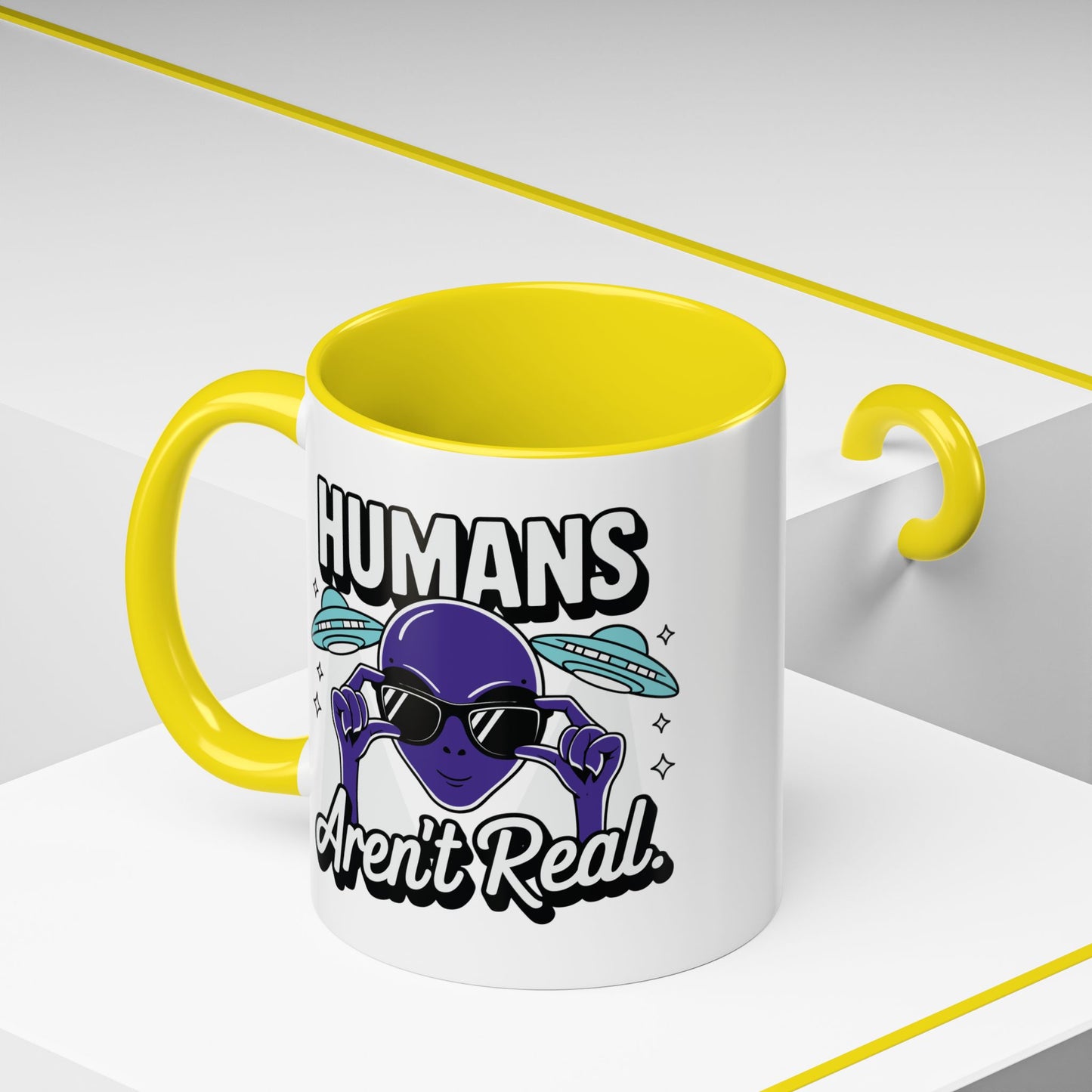 Alien Mug - Humans Aren't Real