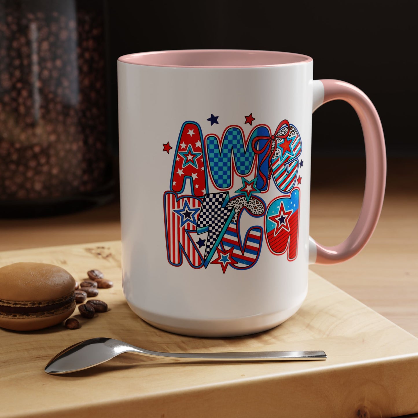 4th of July Mug - Retro America Coquette