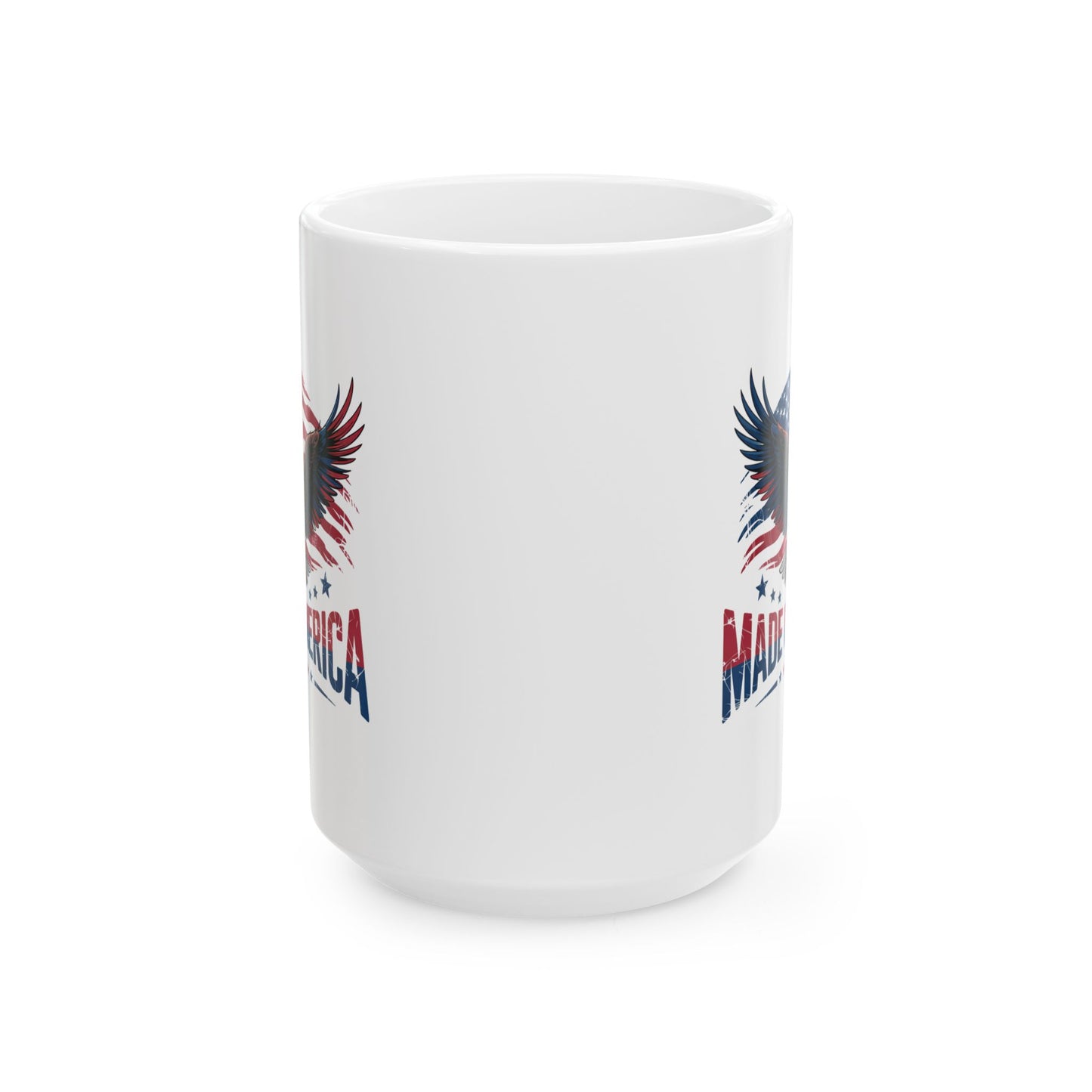 4th of July Mug - Made in America Eagle