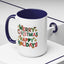 Christmas Mug - Merry Christmas Happy Holidays Decorative Text