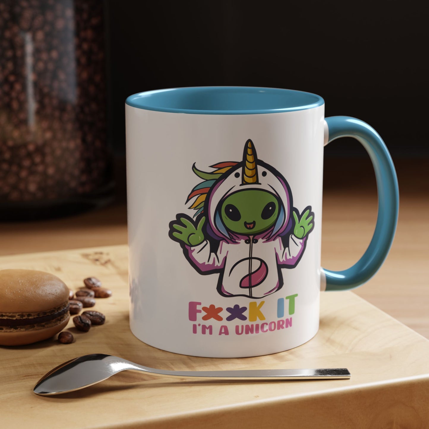 Alien Mug - F**K It I'm A Unicorn
