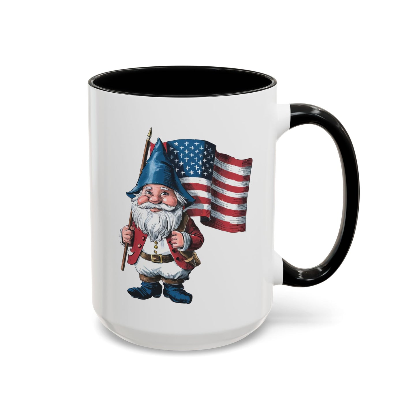 4th of July Mug - American Gnome 4