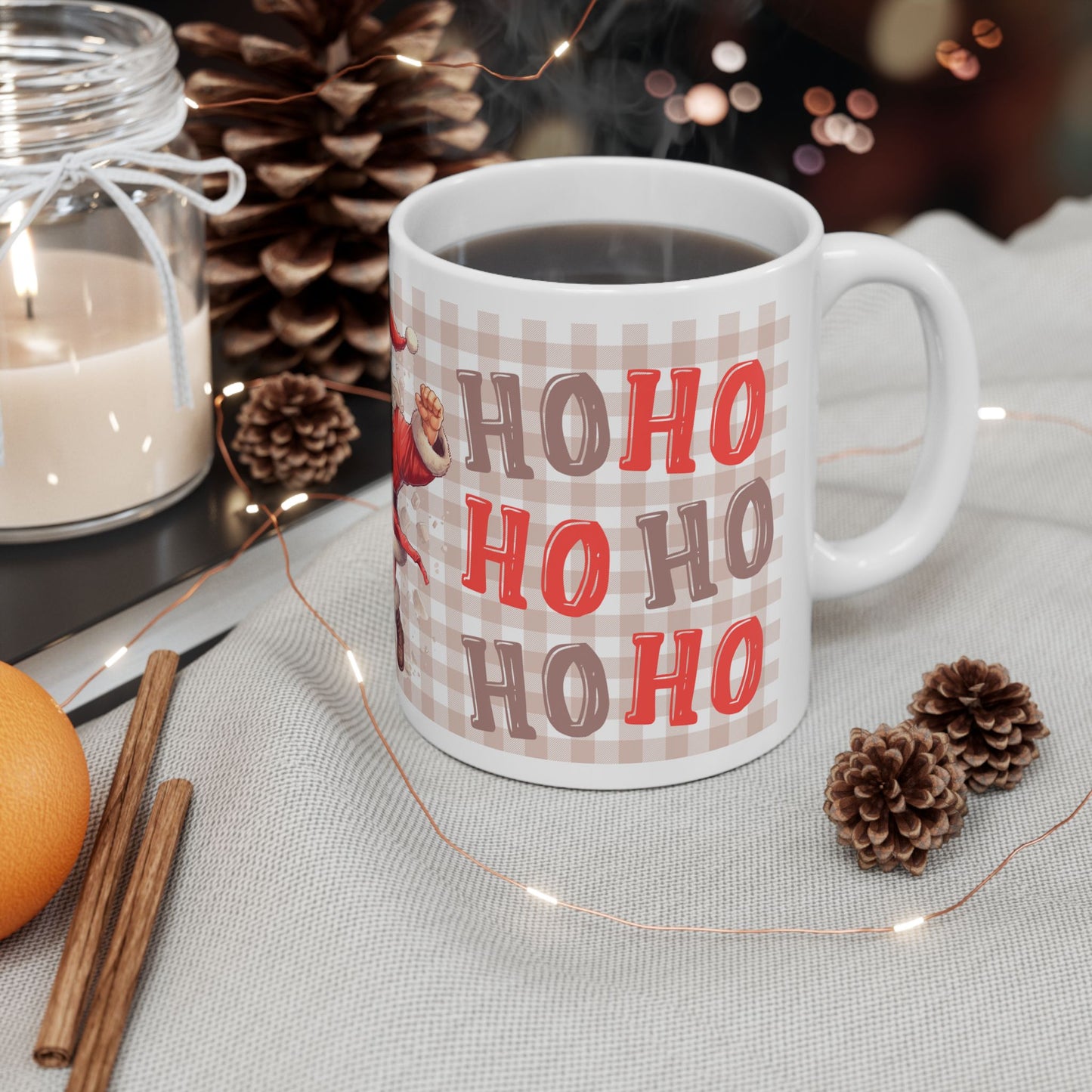 Christmas Mug - Ho Ho Ho Santa