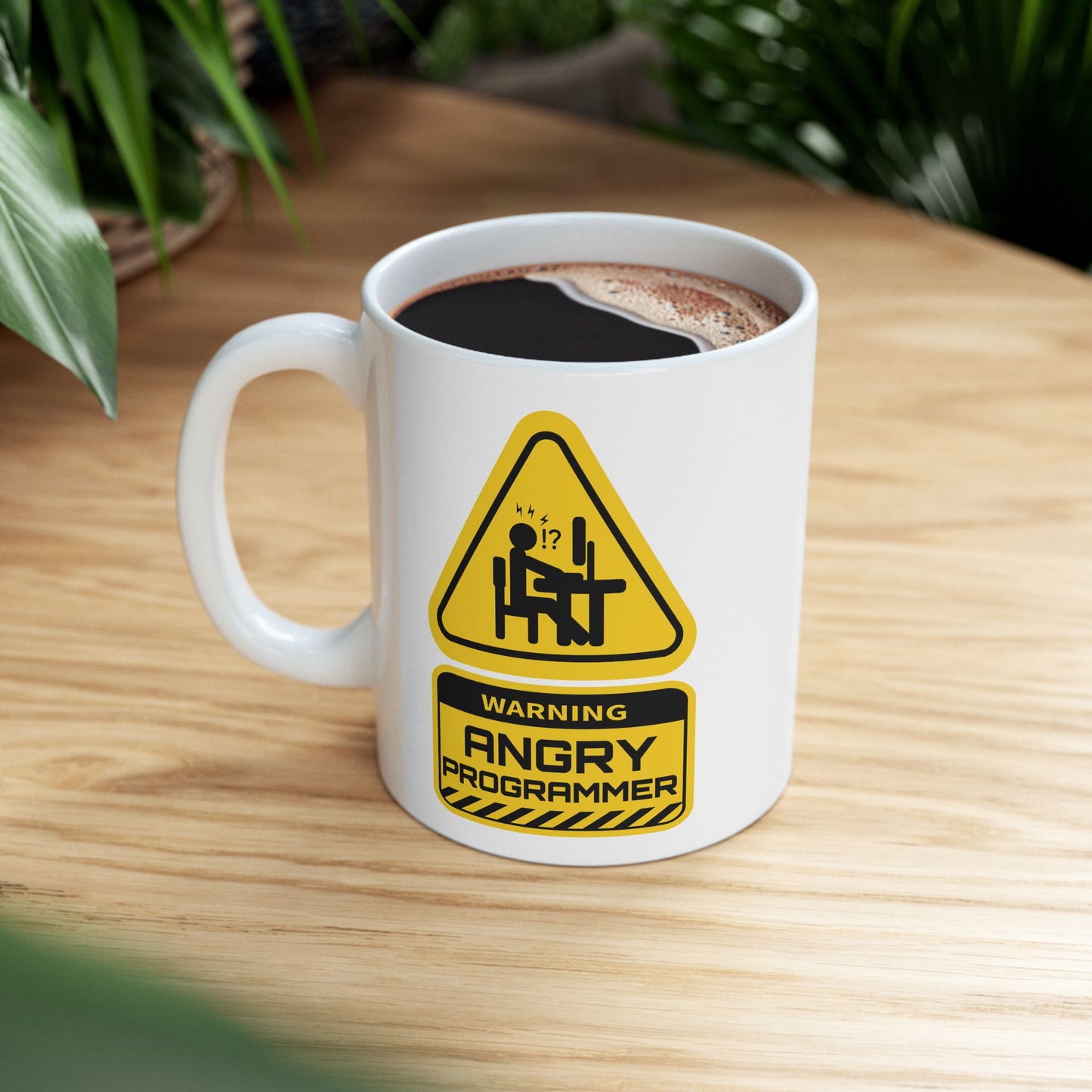 Office Mug - Warning Angry Programmer