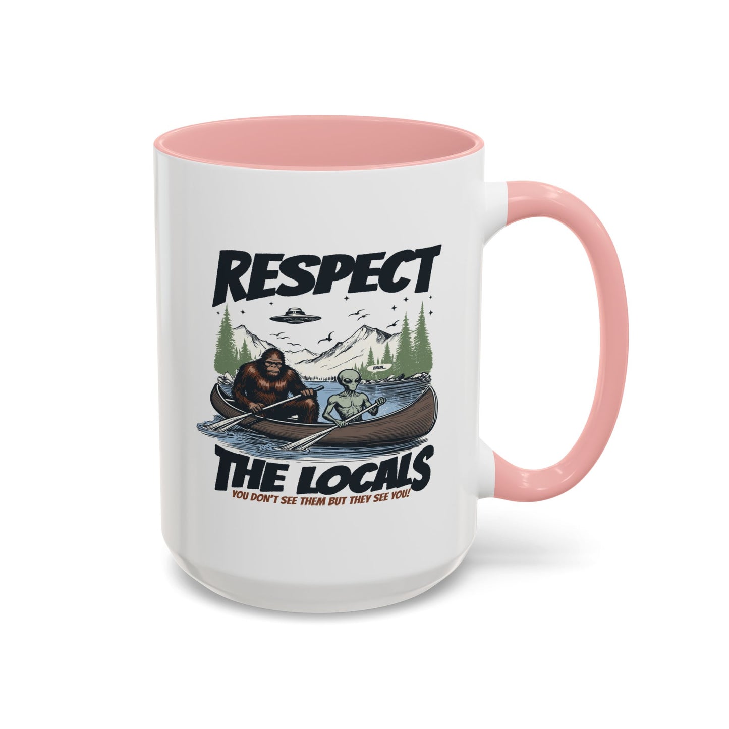 Alien Mug - Respect The Locals