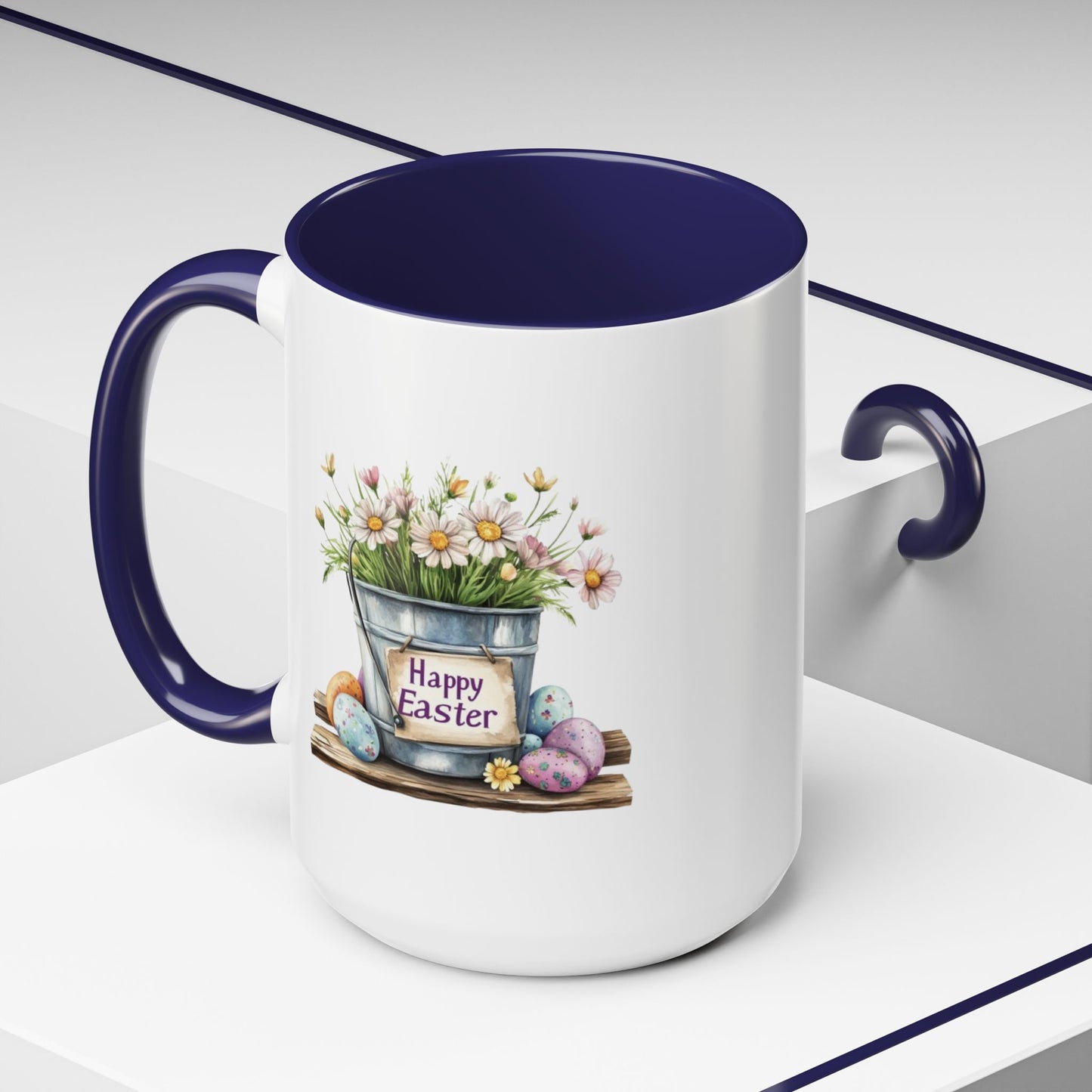 Easter Mug - Flower Bucket