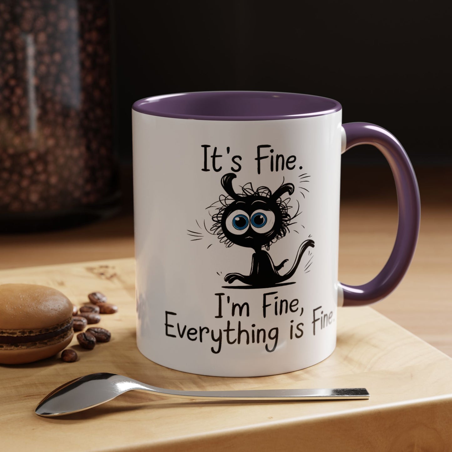 Animal Mug - It's Fine, It's Fine Everything Is Fine