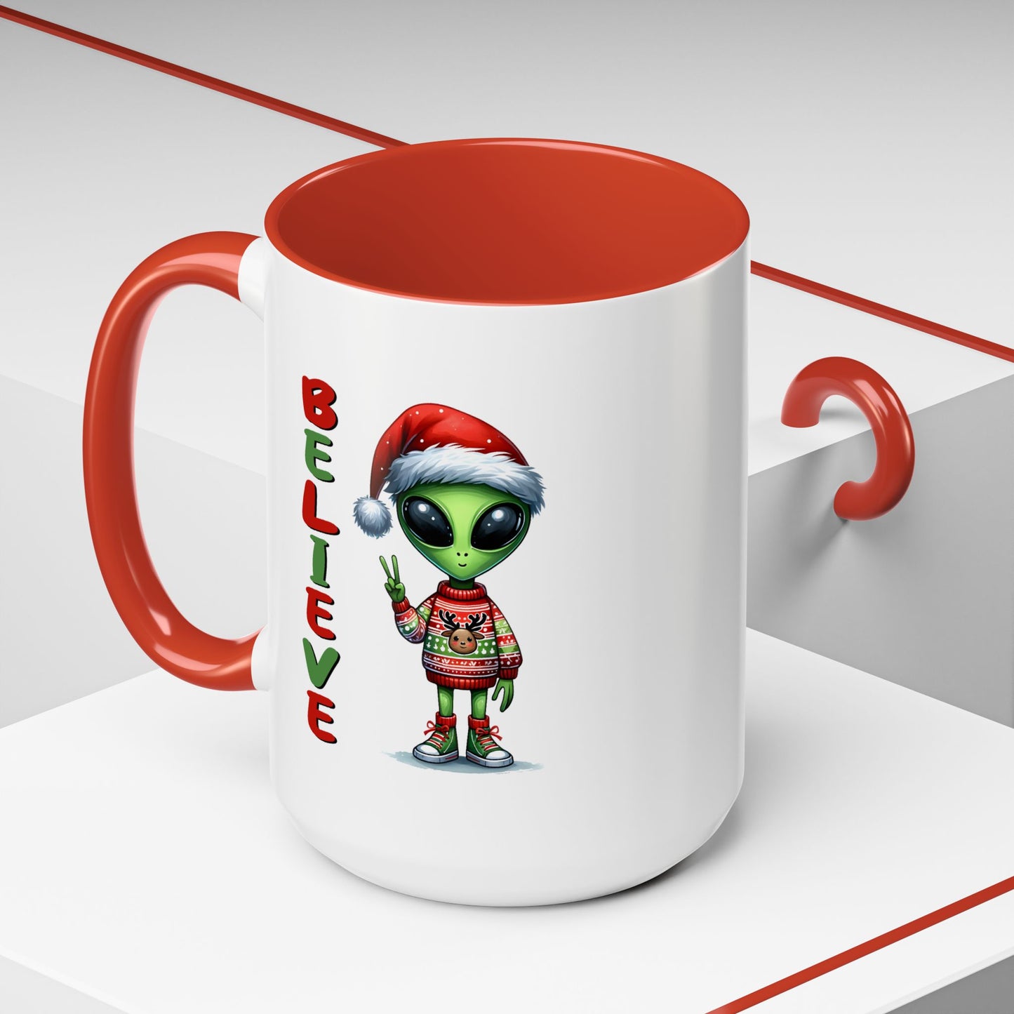 Alien Mug - Christmas Alien