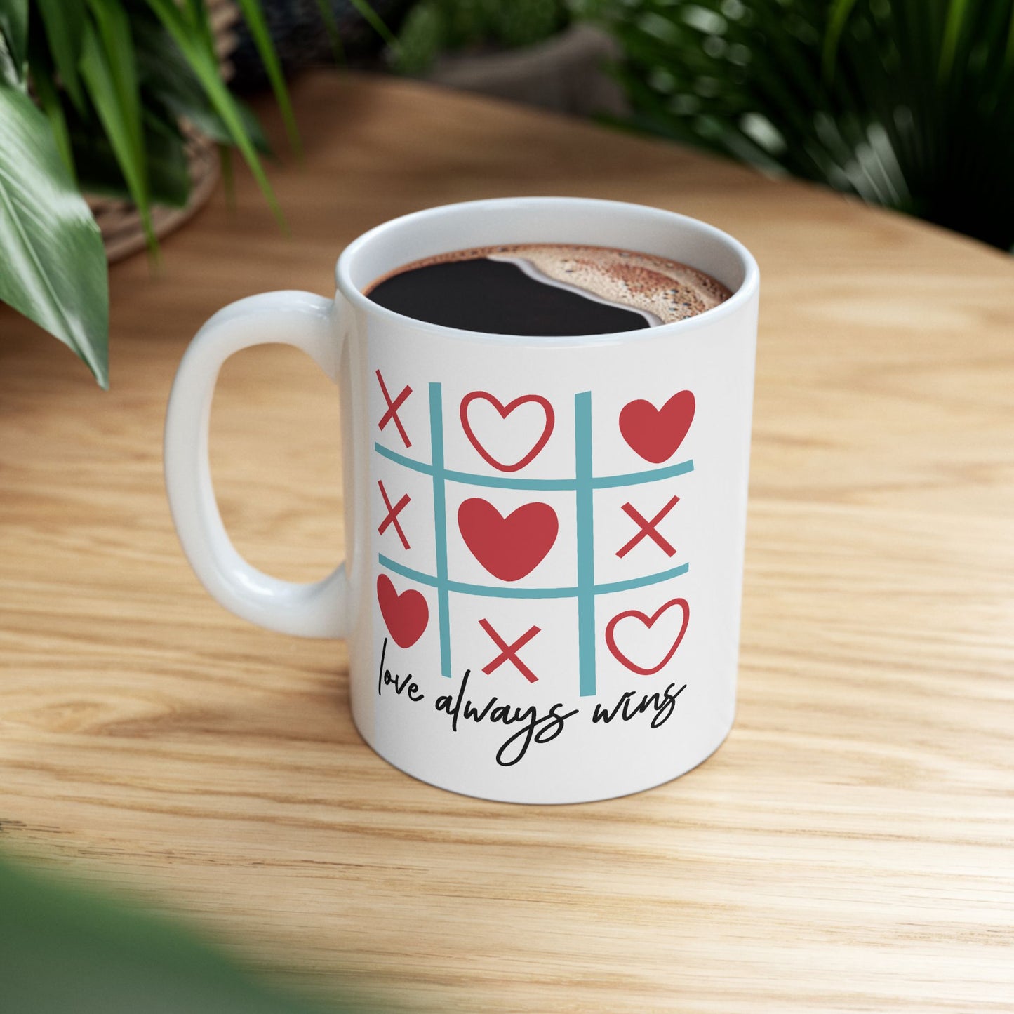 Anniversary Mug - Love Always Wins
