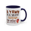 Humor Mug - A Yawn is a Silent Scream