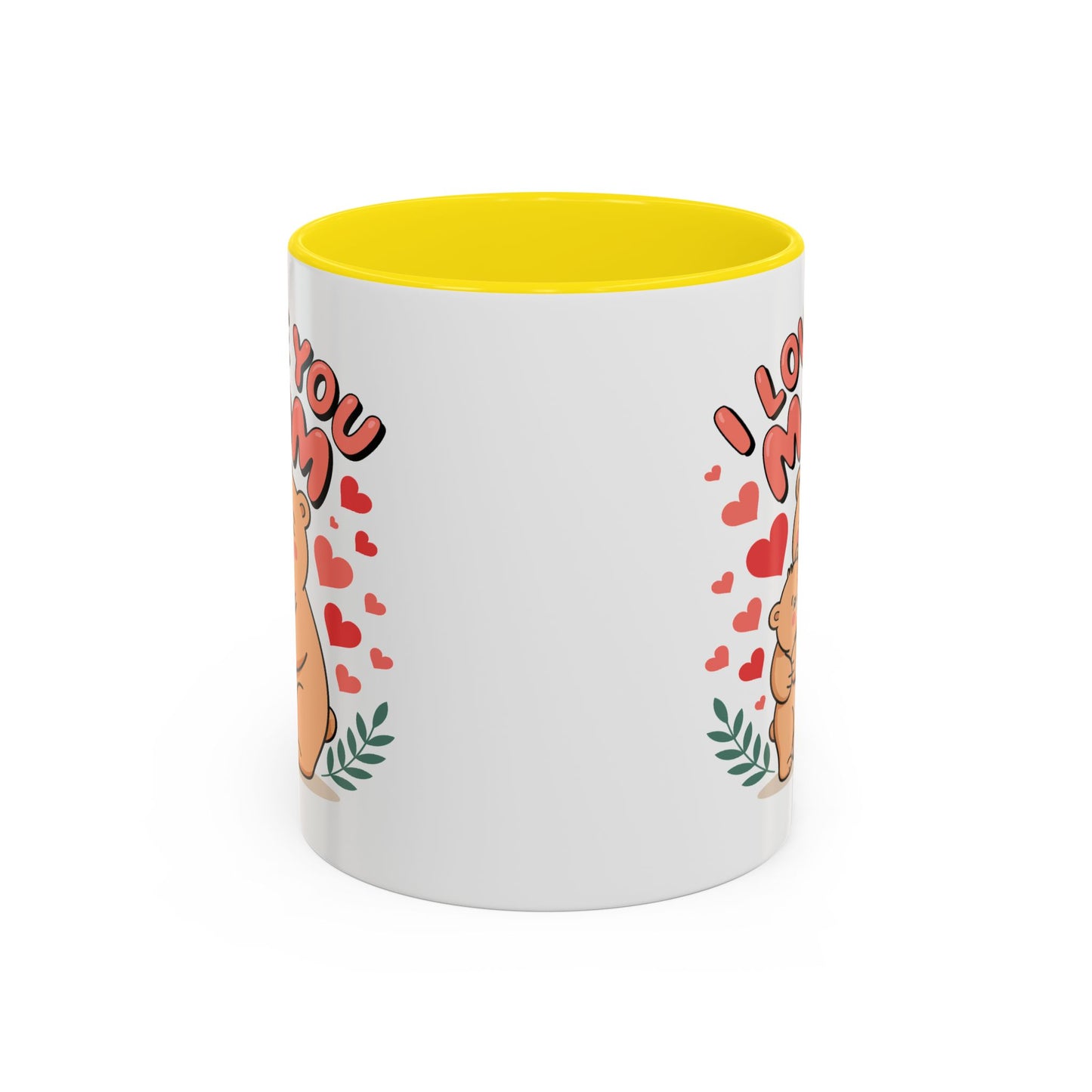 Mother's Day Mug - I Love You Mom Bear