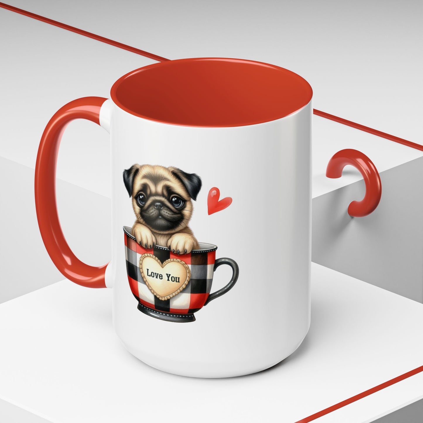 Valentine's Day Mug - Love You Dog