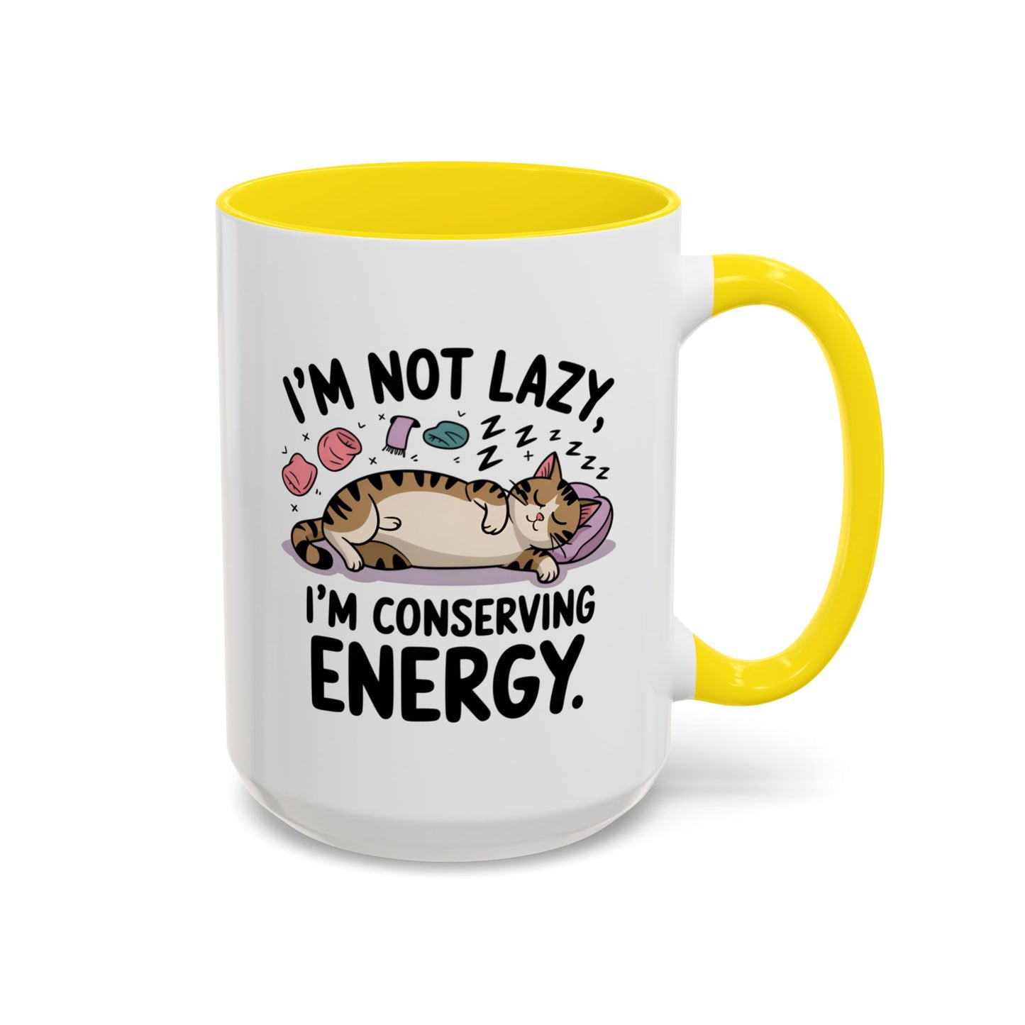 Animal Mug - I'm Not Lazy I'm Conserving Energy