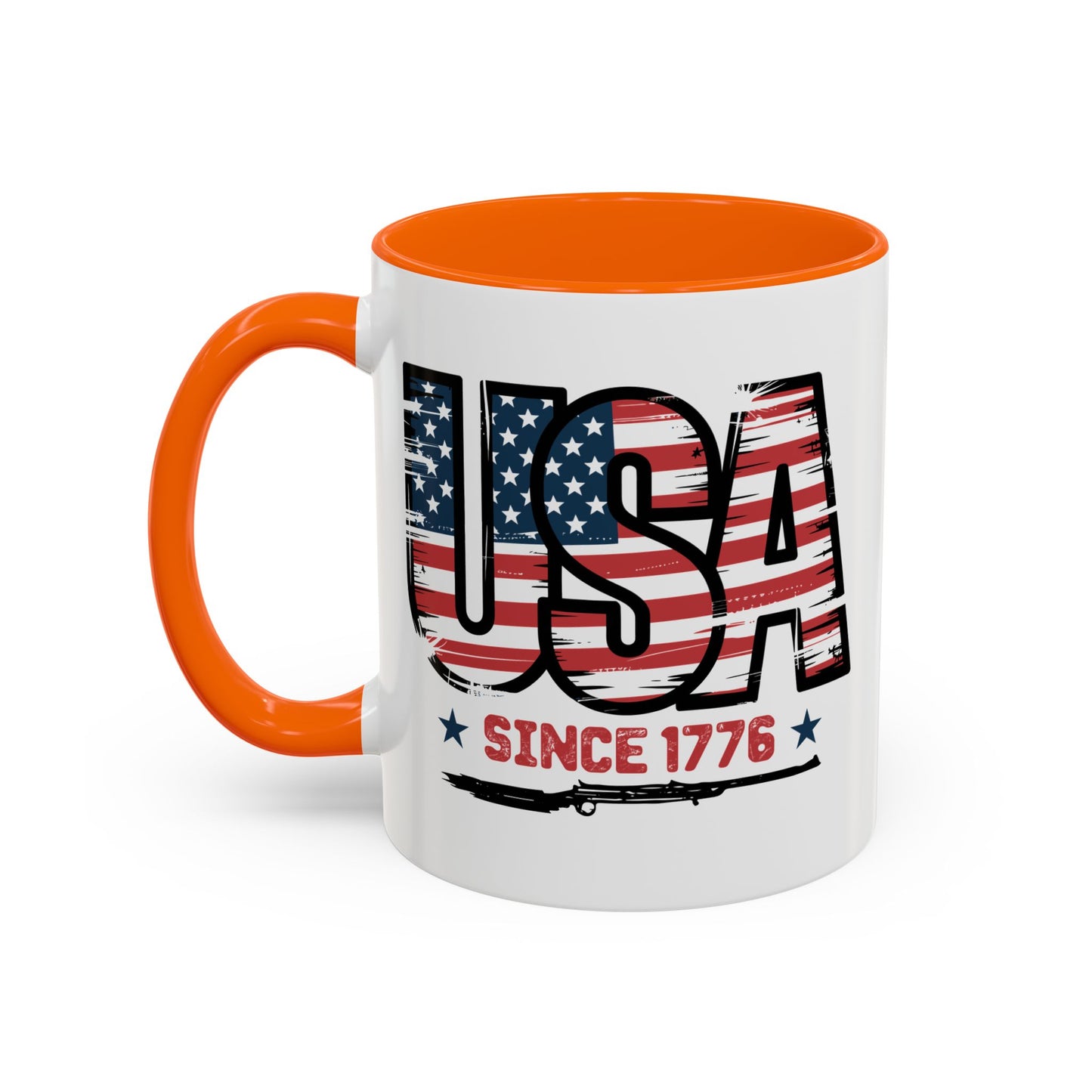 4th of July Mug - USA Since 1776 Gun