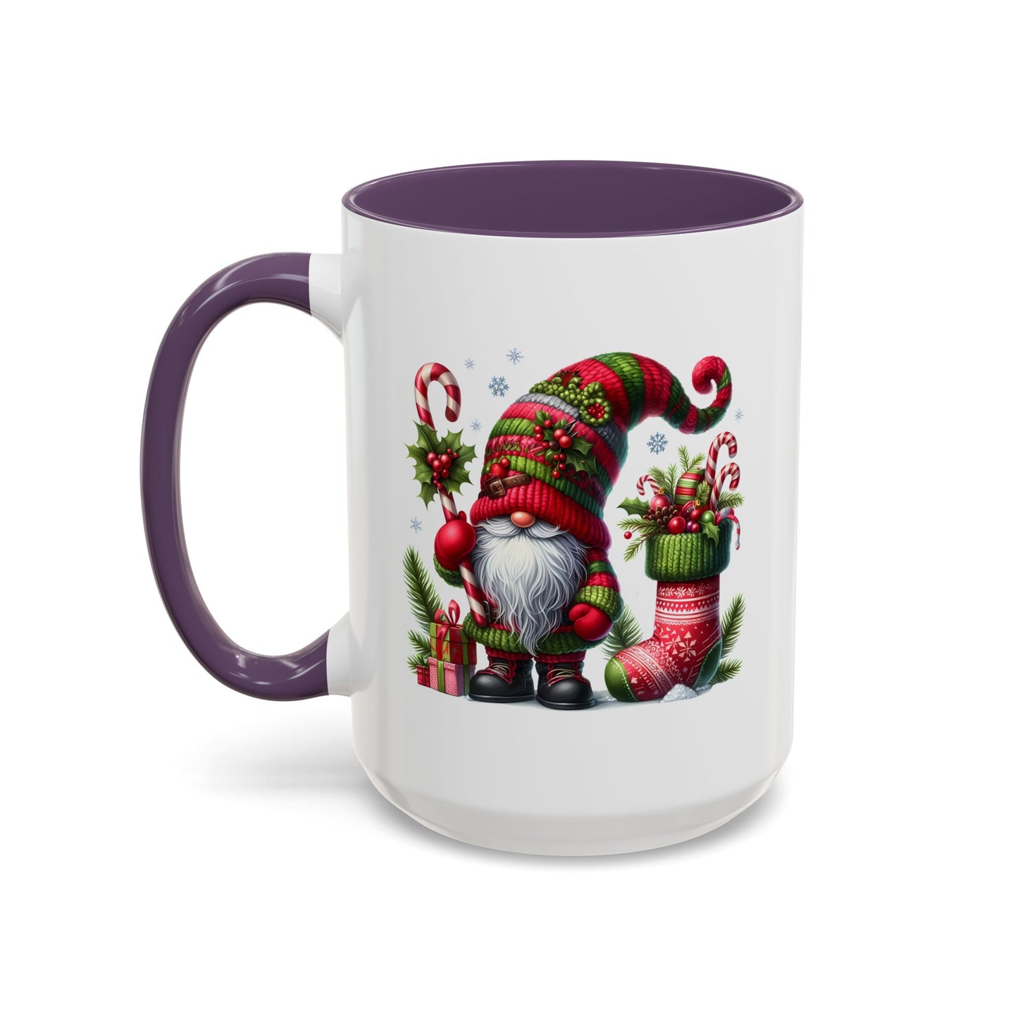 Christmas Mug - Gnome and Christmas Stocking