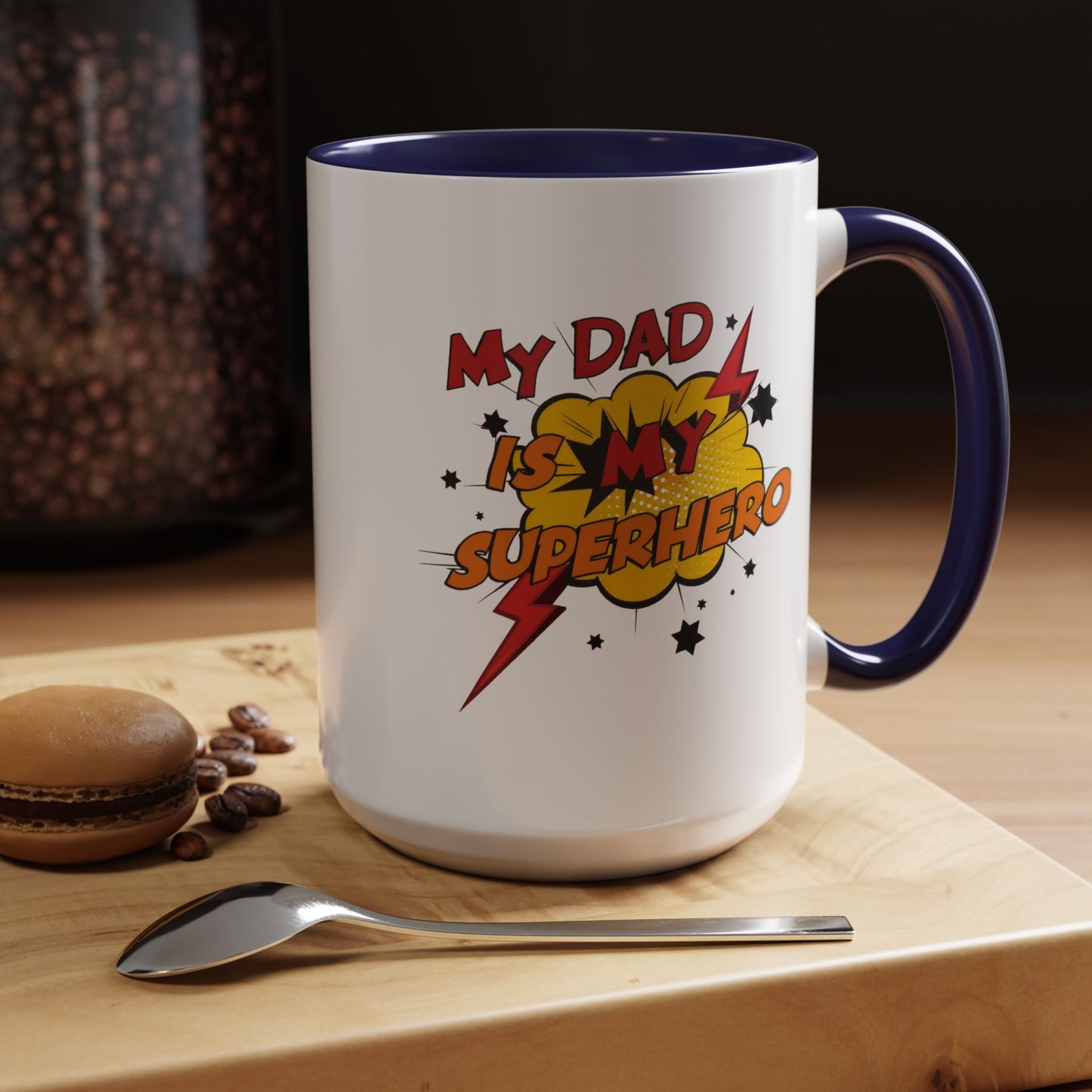 Father's Day Mug - My Dad Superhero