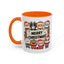 Christmas Mug - Merry Christmas Black Text Cute Animals