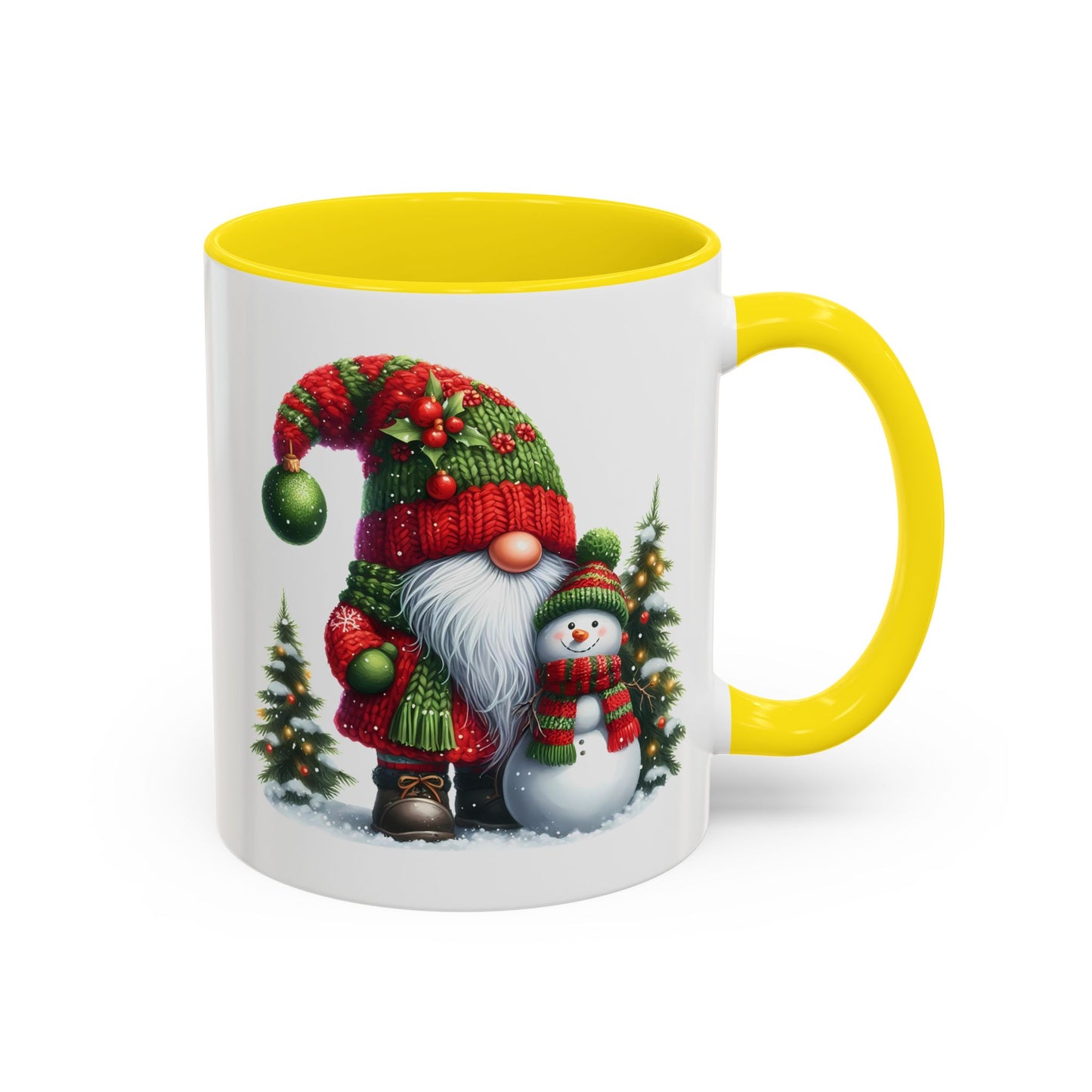 Christmas Mug - Gnome and Snowman