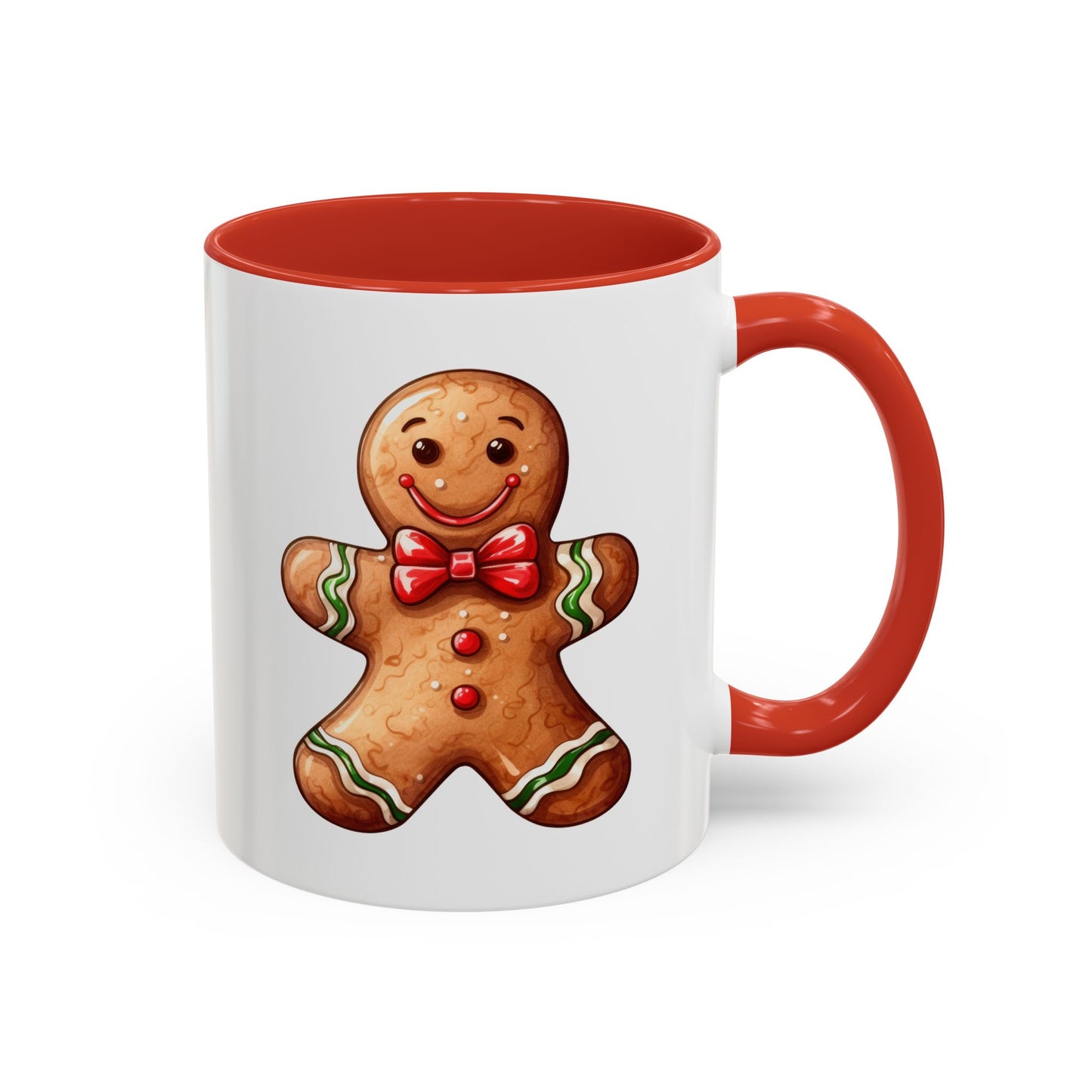 Christmas Mug - Smiling Gingerbread Man