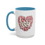 Mother's Day Mug - Love You Mom Retro Heart