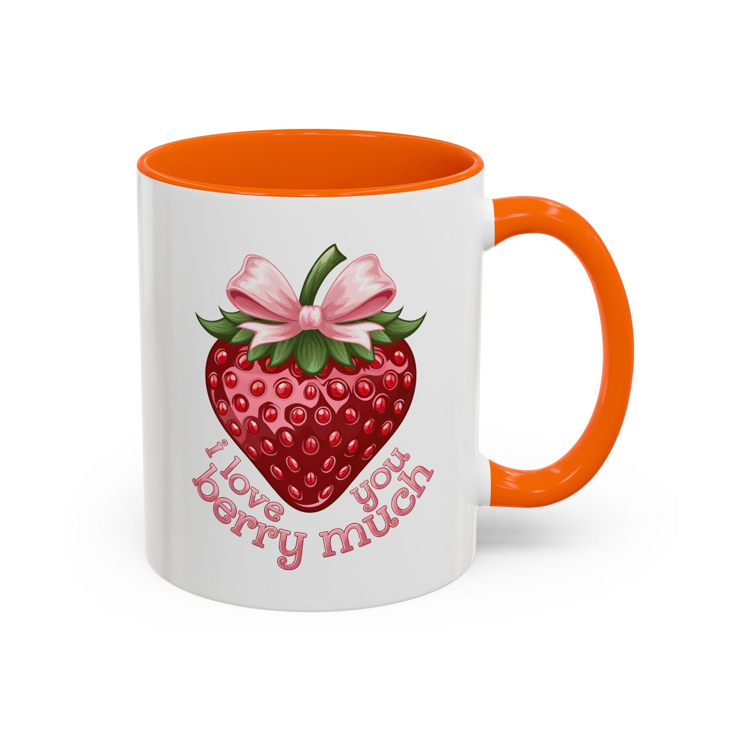 Valentine's Day Mug - I Love You Strawberry