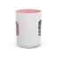 Religious Mug - One Nation Flag Cross