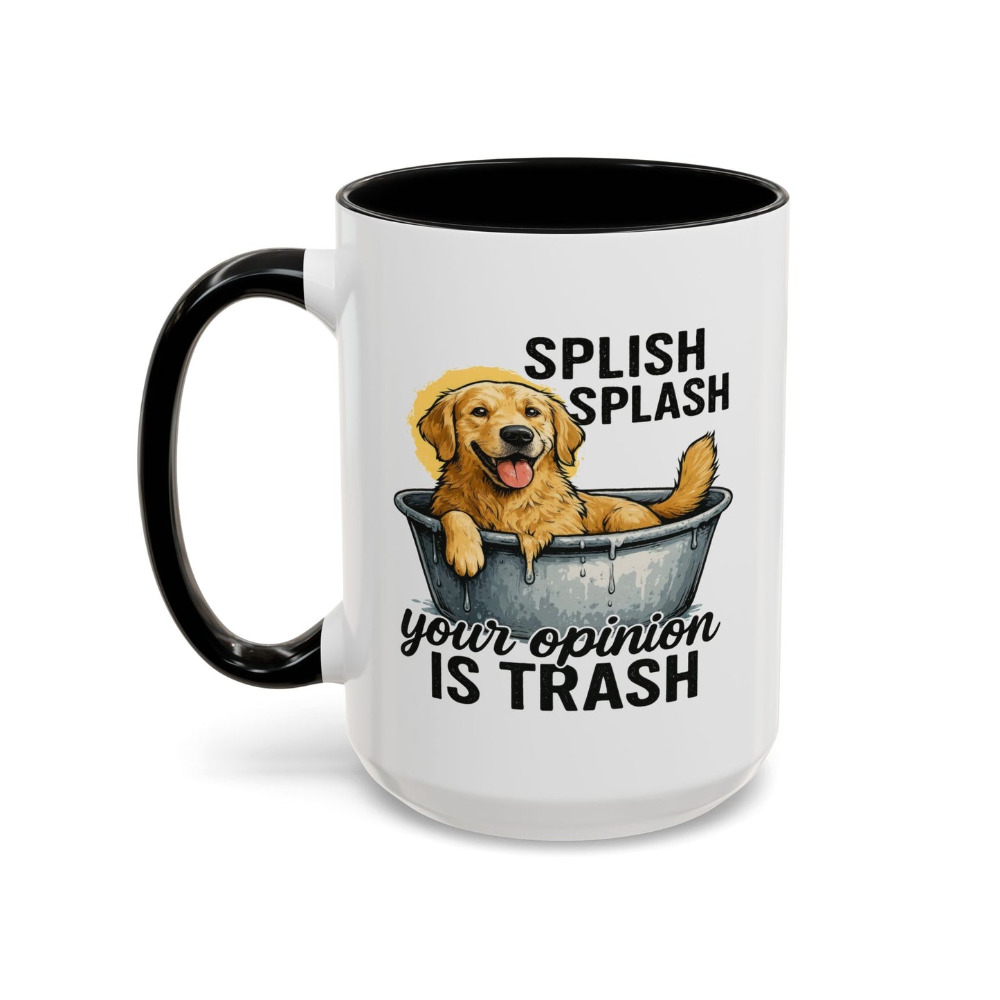 Animal Mug - Splish Splash Your Opinion Is Trash