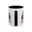 Christmas Mug - Merry Christmas Red & White Camper