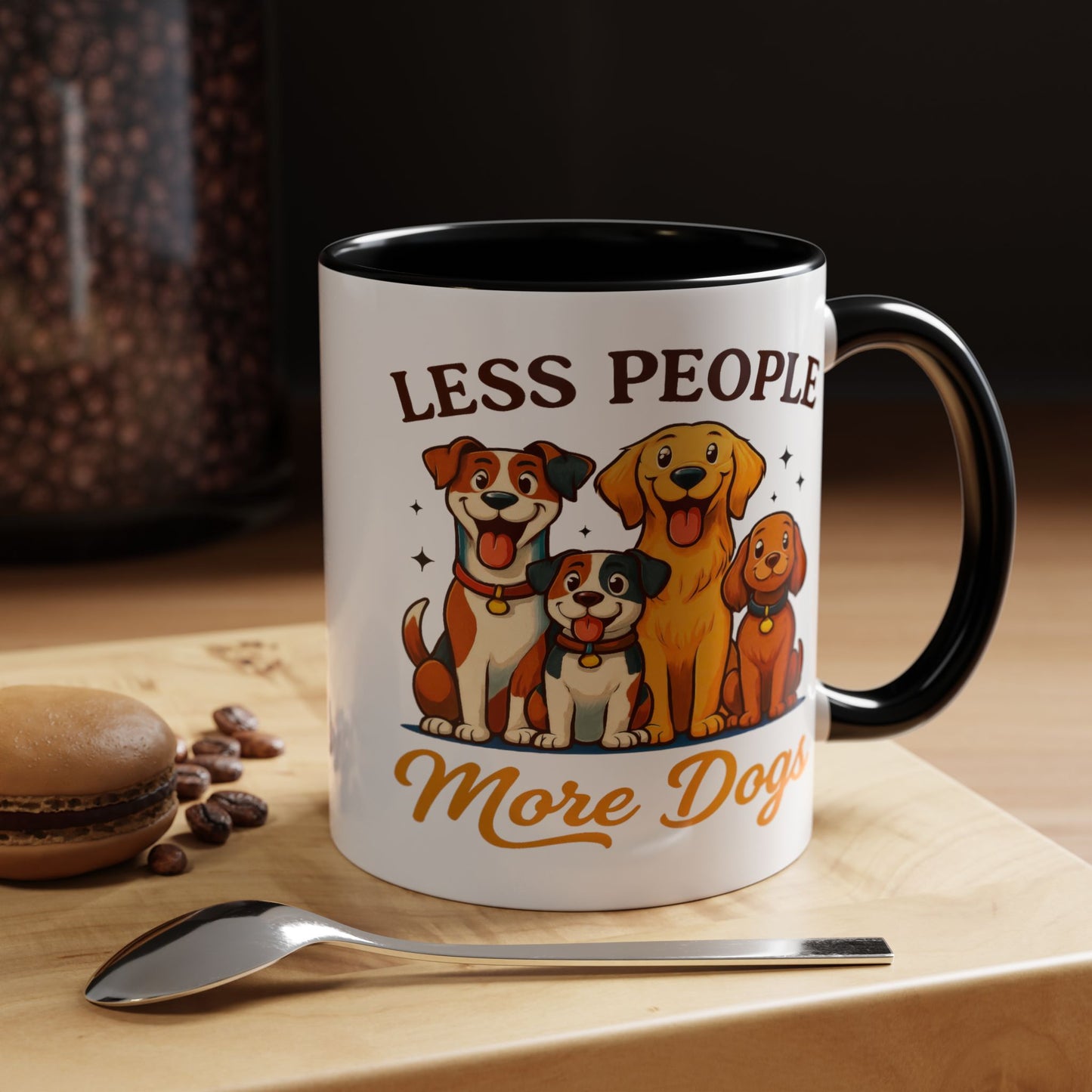Animal Mug - Less People More Dogs